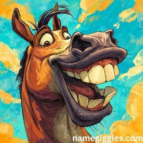 Silly Horse Names for Mares