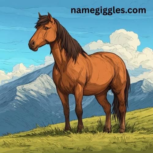 Witty Horse Names for Stallions