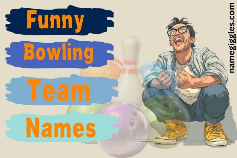 funny bowling team names