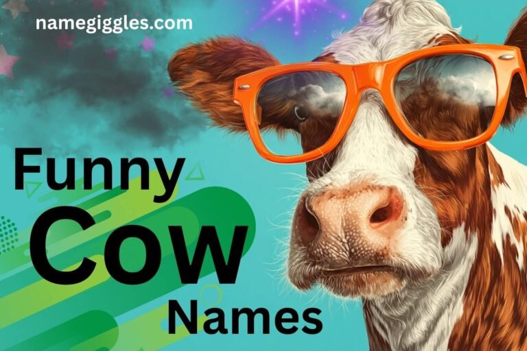 funny cow names