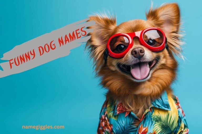 funny dog names