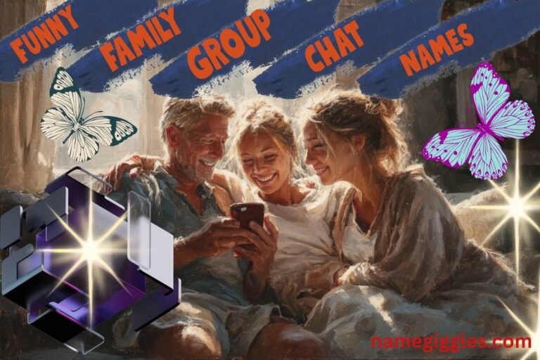 funny family group chat names