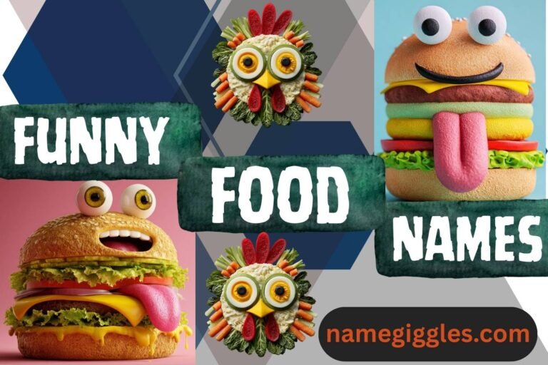 funny food names