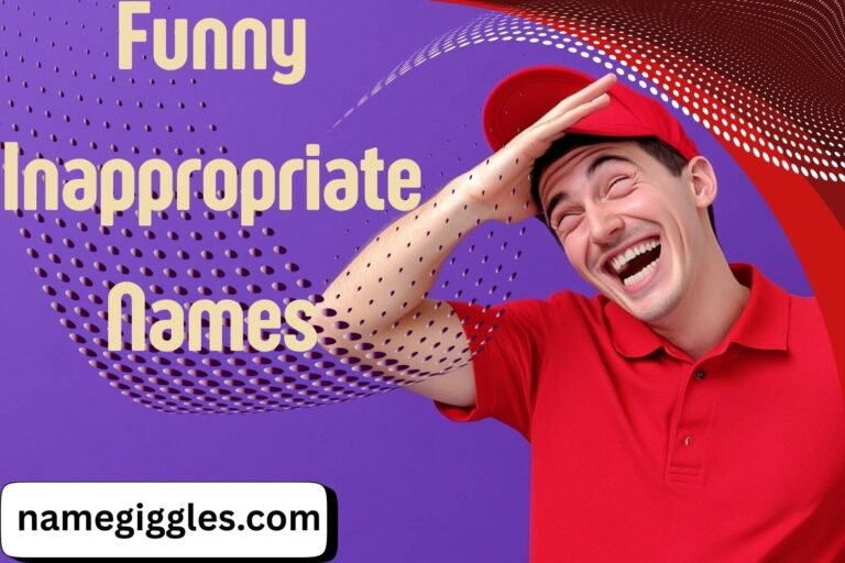 funny inappropriate names