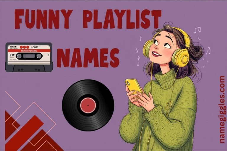 funny playlist names