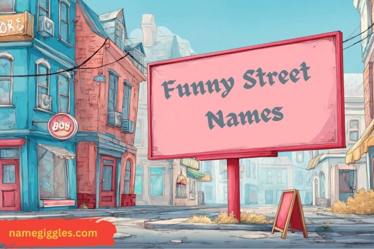 funny street names