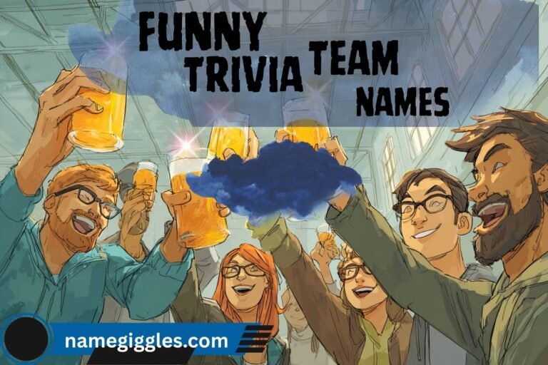 funny trivia team names