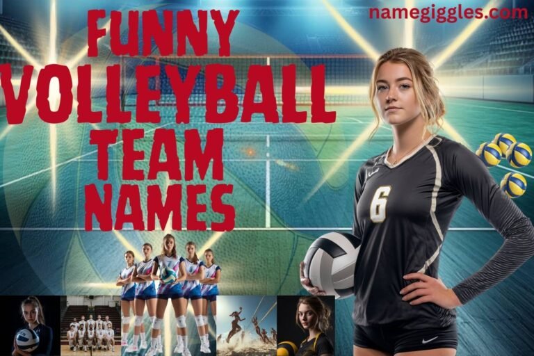 funny volleyball team names