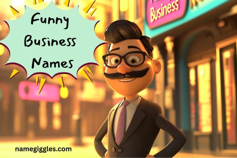 funny business names
