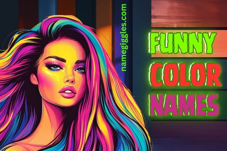 funny color names