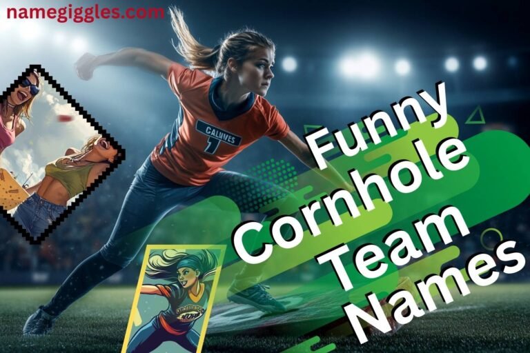 funny cornhole team names