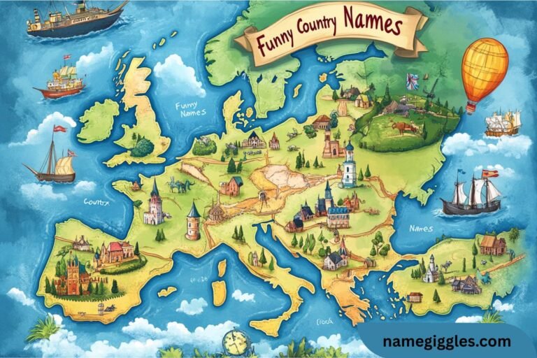 funny country names