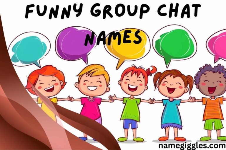 funny group chat names