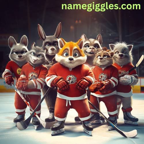 Animal-Themed Funny Hockey Team Names