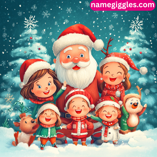 Cute Christmas Team Names for Friends and Family