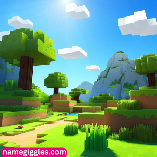 Cute Minecraft World Names