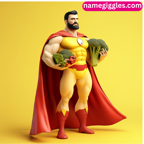 Food-Inspired Funny Superhero Names