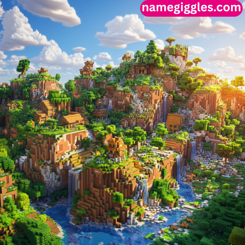 Funny Minecraft World Names
