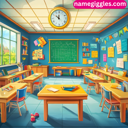 Funny School Names Based on Subjects or Classes