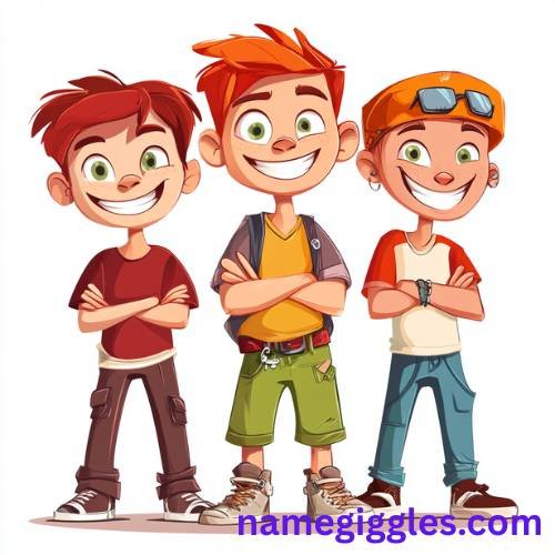 Unique Funny Clan Names for Boys