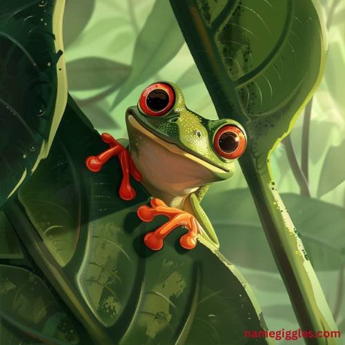 Unique Funny Frog Names