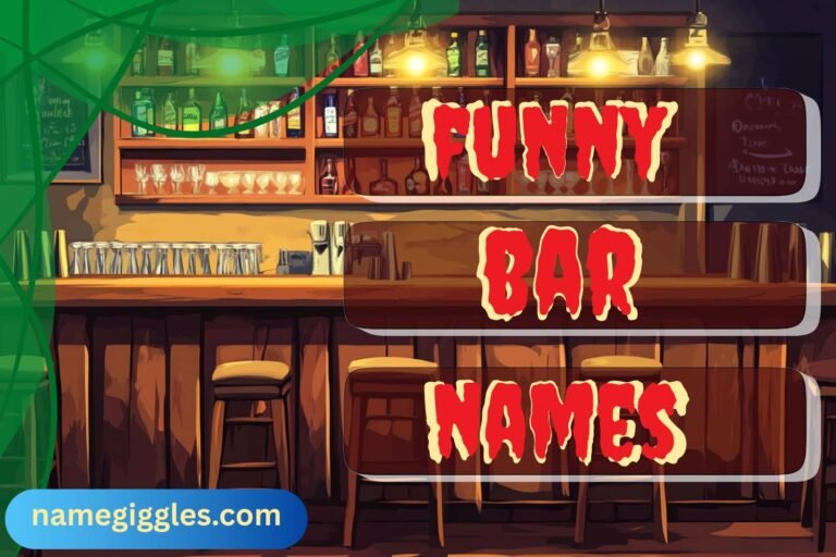 funny bar names