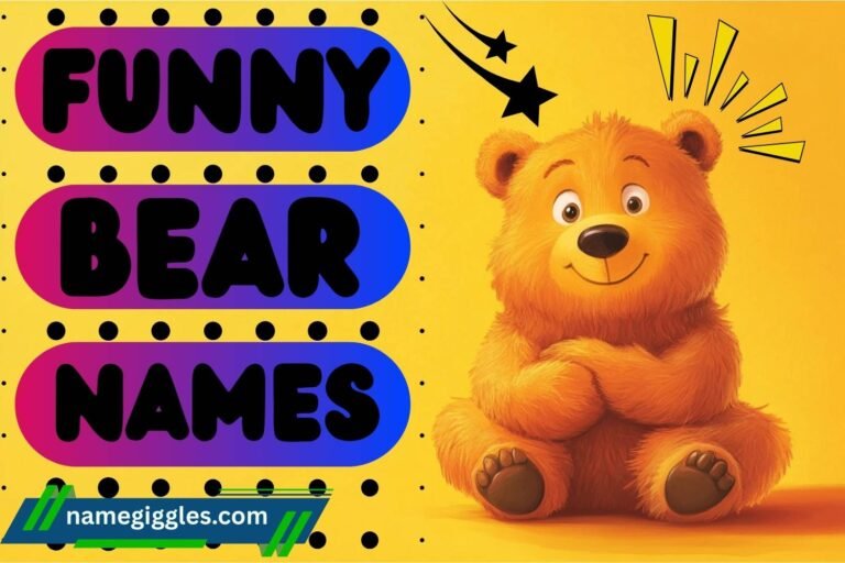 funny bear names