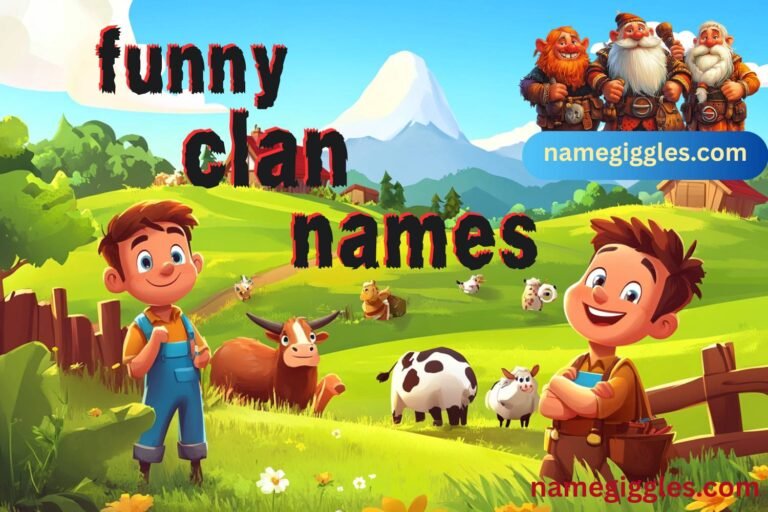 funny clan names