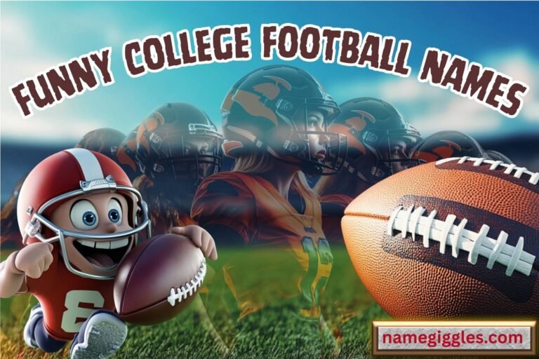 funny college football names