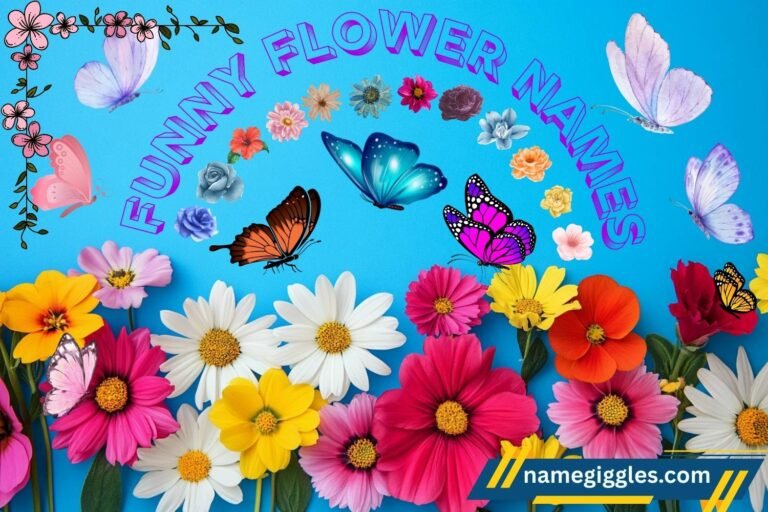 funny flower names
