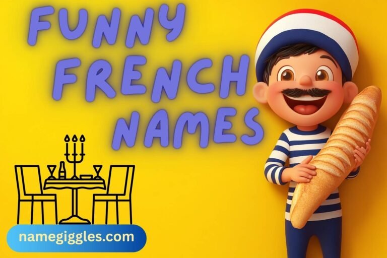 funny french names