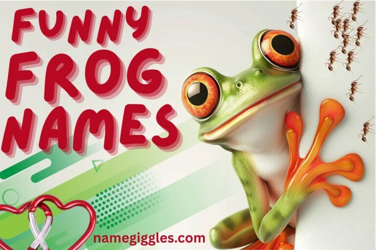 funny frog names
