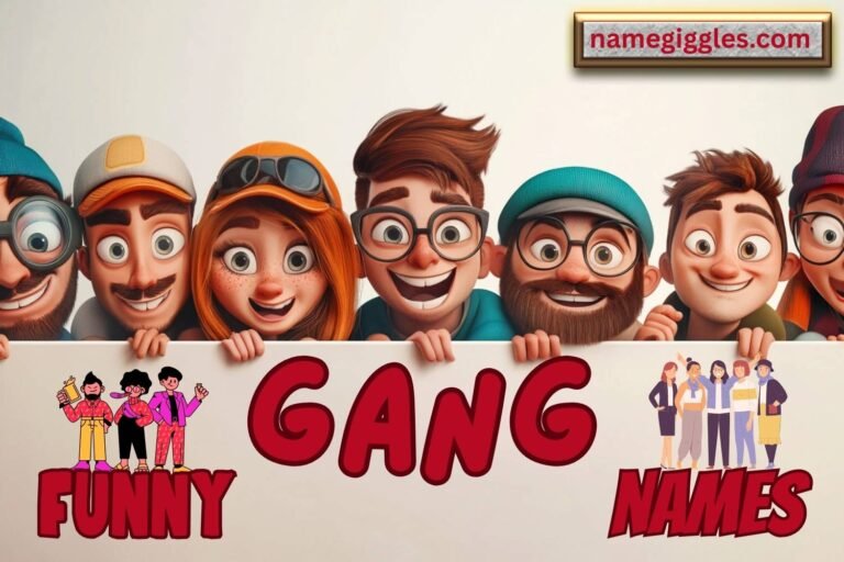 funny gang names
