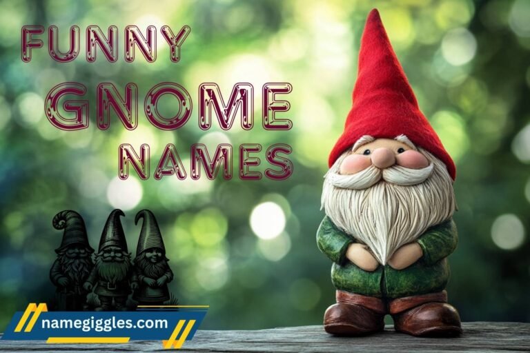 funny gnome names