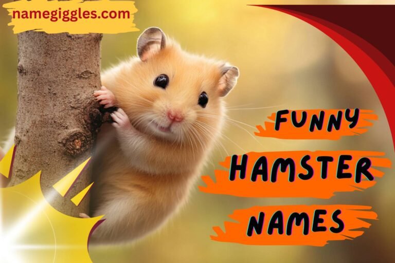 funny hamster names