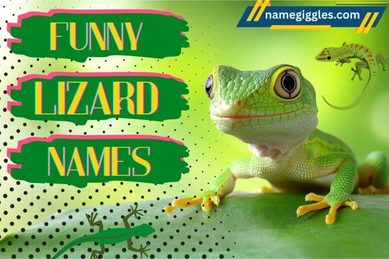 funny lizard names