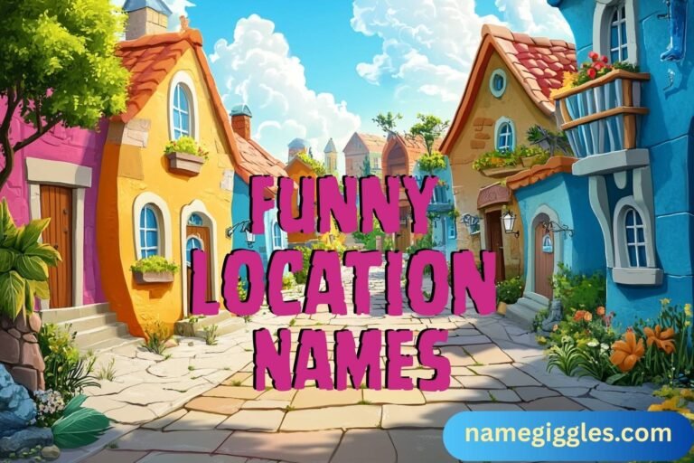 funny location names