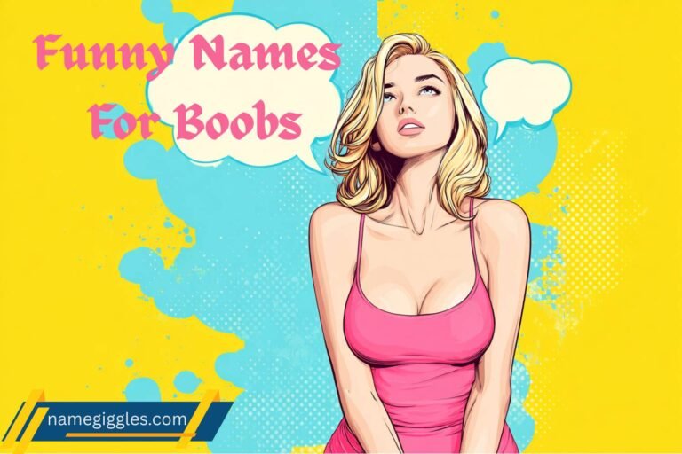 funny names for boobs