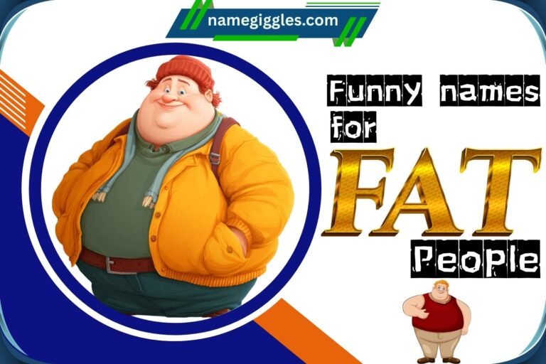 funny names for fat people