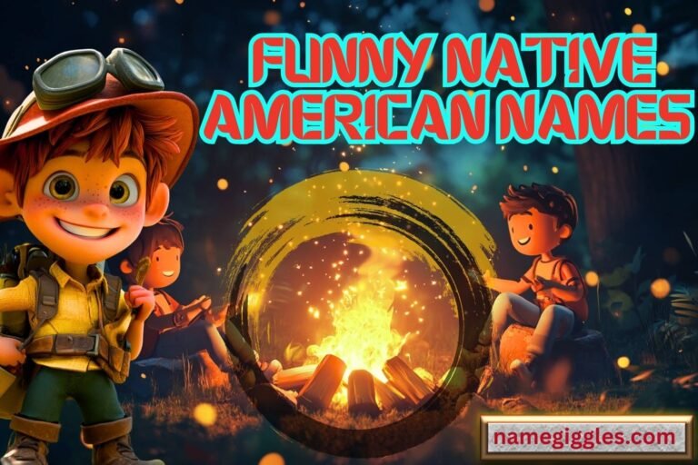 funny native american names