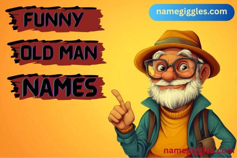 funny old man names
