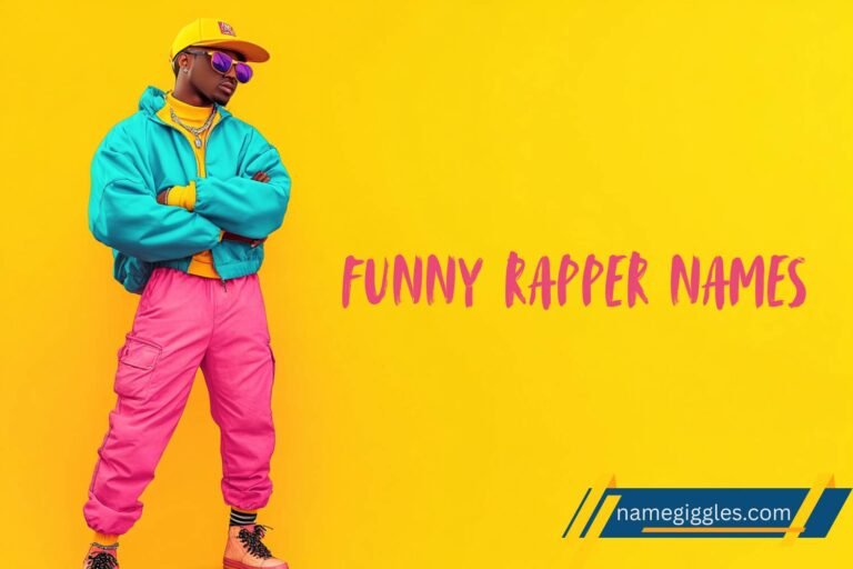 funny rapper names