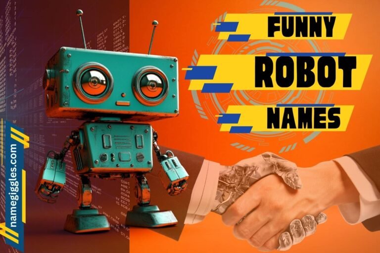 funny robot names