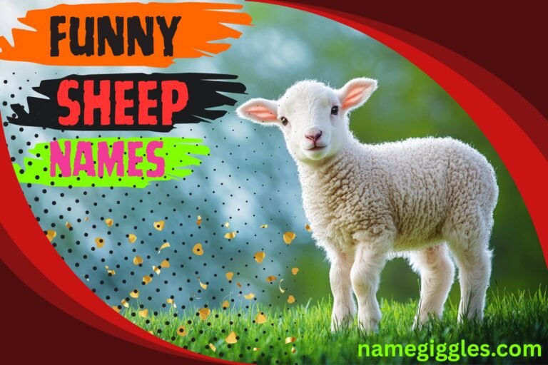 funny sheep names