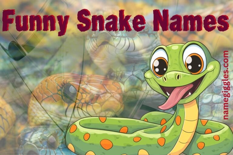 funny snake names