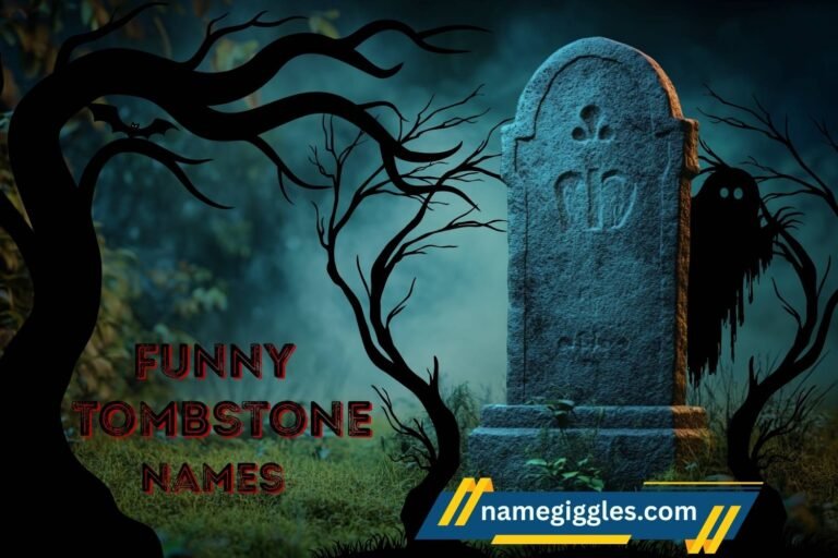funny tombstone names