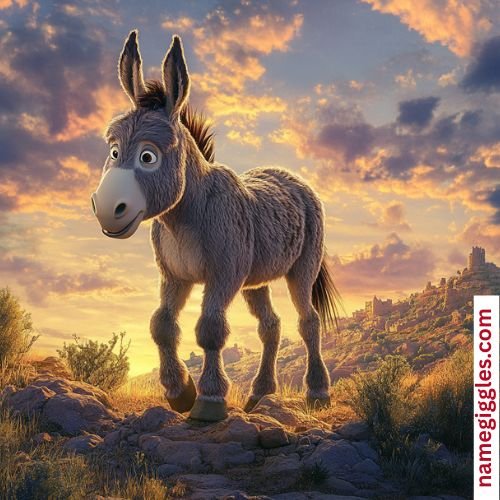 Famous Donkey Names from Stories & Movies