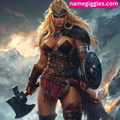 Fierce and Funny Barbarian Names for Girls