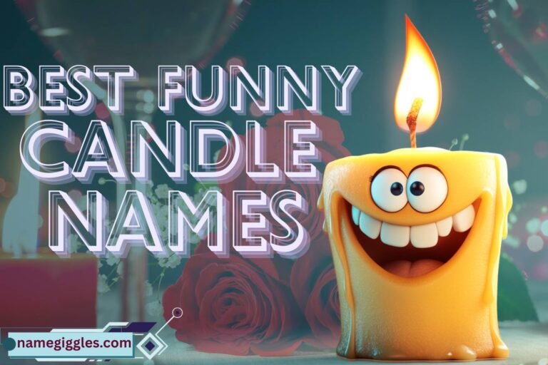 funny candle names