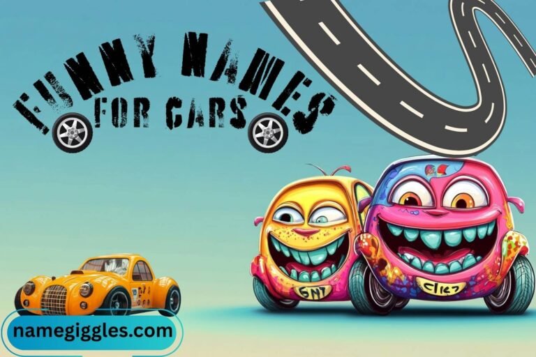 funny car names
